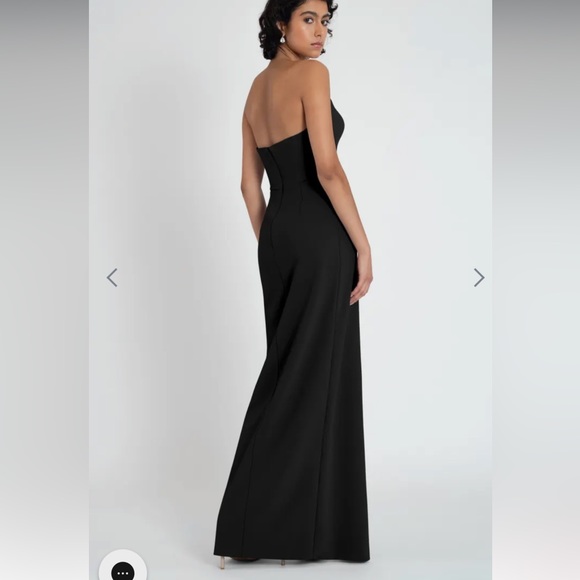 Black bridesmaid or evening gown - Picture 2 of 4